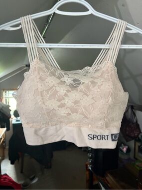 Sportsgirl Lace Bralette in Blush